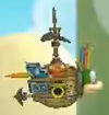 The Airship of Lemmy Koopa, from New Super Mario Bros. U