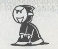 A Bandit as seen in the Super Mario: Yoshi's Island manga