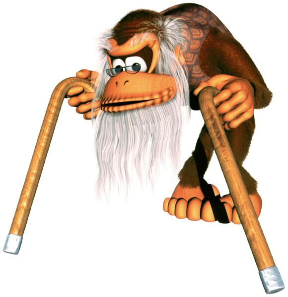 File:Cranky Kong (DKC2).jpg
