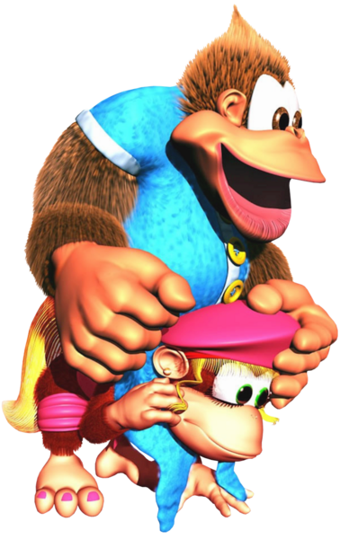 File:Dixie Kong (DKC3).png