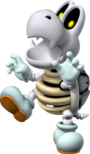 File:Dry Bones Artwork - Mario Party 7.png