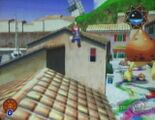 A Hinokuri in an early version of Delfino Plaza in the Spaceworld 2001 build