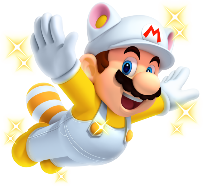 File:Invincibility Raccoon Mario NSMB2.png