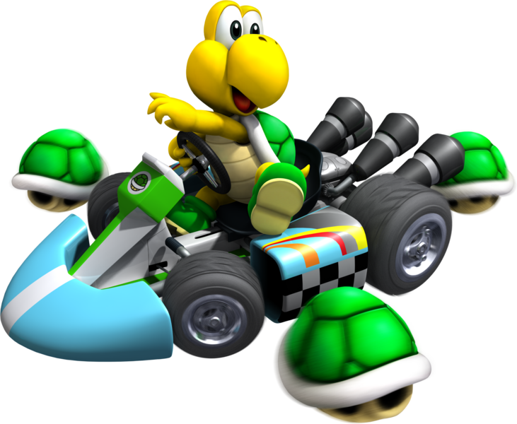 File:Koopa Troopa Artwork - Mario Kart Wii.png