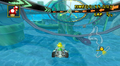 A few Unagis in pipes and swimming about in Mario Kart Wii