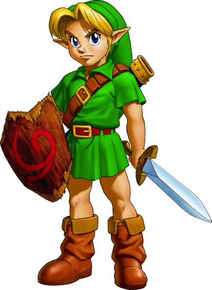 File:Link child OoT artwork.png