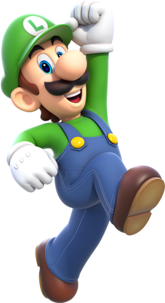 File:Luigi Artwork (alt) - Super Mario 3D World.png