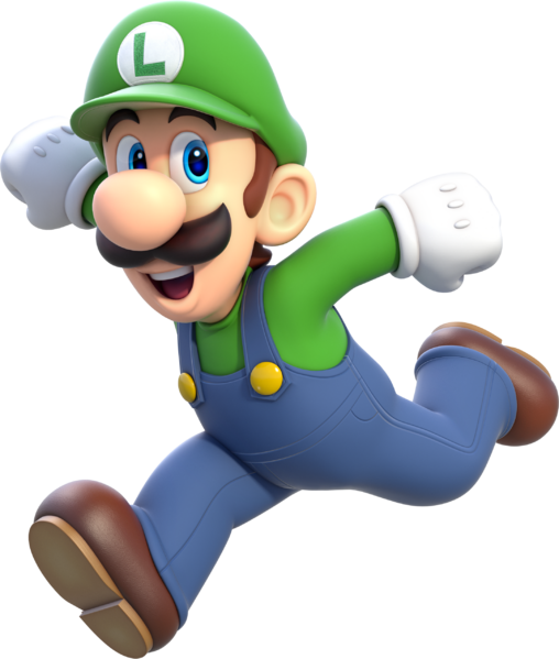 File:Luigi Artwork - Super Mario 3D World.png