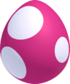 A Balloon Baby Yoshi egg (New Super Mario Bros. U)