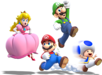 Main Crew Artwork (alt) - Super Mario 3D World.png