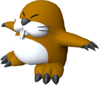 Mario Superstar Baseball Monty Mole model.png