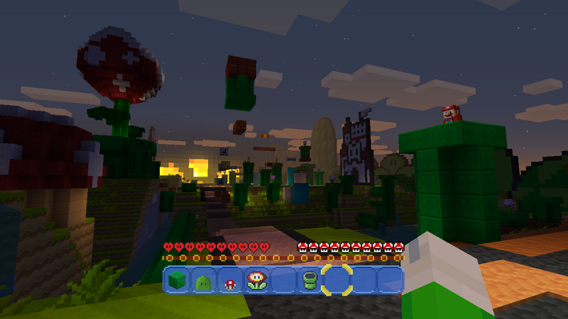 File:Minecraft - Mario Mashup screenshot14.png