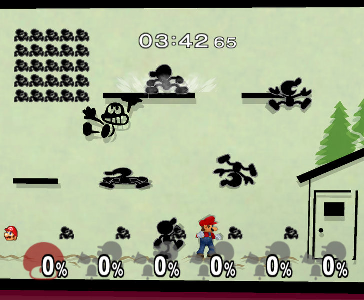 File:Mr Game and Watch team SSBM All-Star.png