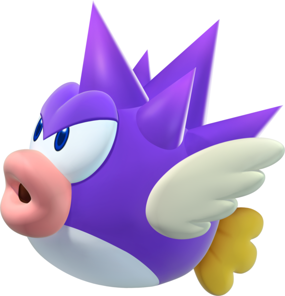 File:NSMBU Spiny Cheep Cheep Artwork.png