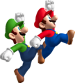 Mario & Luigi jumping