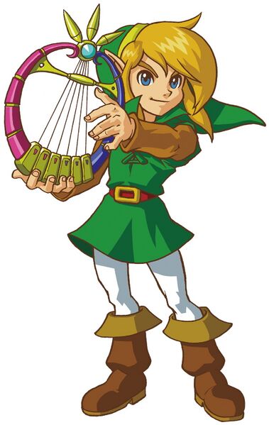 File:OoA Link harp art.jpg