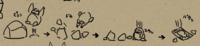Origami Monty Mole concept art.png