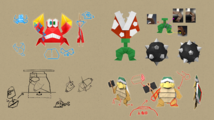 Paper Mario: The Origami King concept art