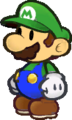 Mario with the L Emblem equipped