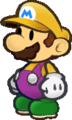 Mario with the W Emblem equipped