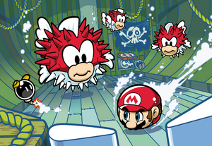Porcupuffer battle MPL artwork.png