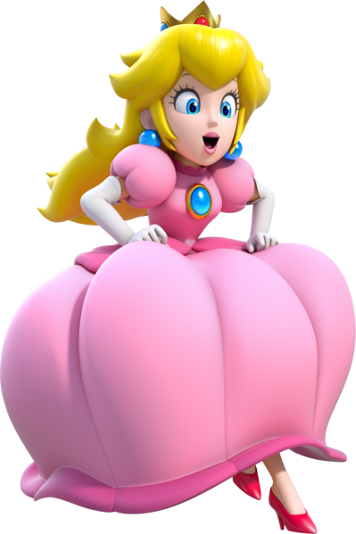 File:Princess Peach Artwork (alt) - Super Mario 3D World.png