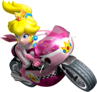 Princess Peach Artwork - Mario Kart Wii.png