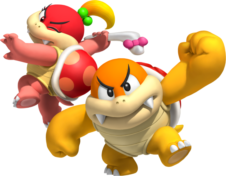 File:SM3DL - Pom Pom and Boom Boom Artwork.png