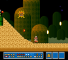 World 8-2 in Super Mario All-Stars version of Super Mario Bros. 3