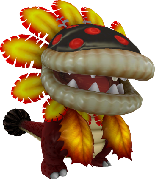 File:SMG Asset Model Fiery Dino Piranha.png
