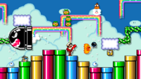 SMM2 Mario Red Yoshi Sky.png