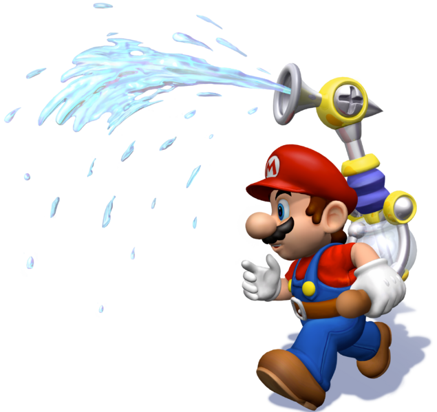 File:SMS-Mario FLUDD Running.png