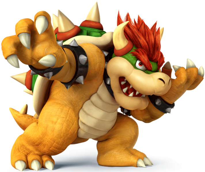 File:SSB4 - Bowser Artwork.png