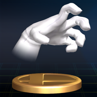 SSBB Trophy Crazy Hand.png