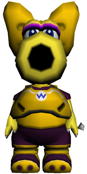 File:StrikersCharged Birdo Model Wario.png