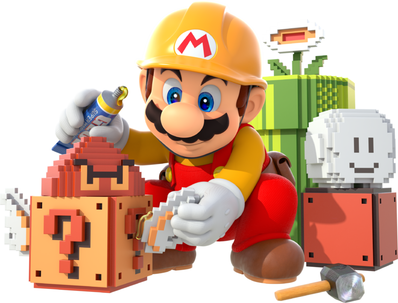 File:Super Mario Maker - Mario Artwork 01.png