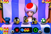 The interior of Toad's tent at The Fun Fair