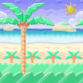 Mario vs. Donkey Kong 2: March of the Minis (Tropical Island background)