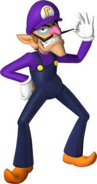 Waluigi Artwork - Mario Party 6.png