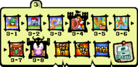 World 3 Map - Yoshi's Island DS.png
